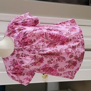 Short sleeve printed top by Lane Bryant